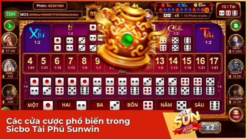 Sicbo Tài Phú MD5 Sunwin: Hướng Dẫn Chơi & Mẹo Thắng Lớn 2 Nắm vững các thuật ngữ để tự tin đặt cược tại Sicbo Tài Phú Sunwin.