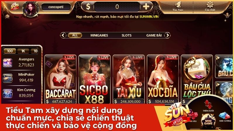 Tác giả Tiểu Tam xây dựng nội dung chuẩn mực, chia sẻ chiến thuật thực chiến và bảo vệ cộng đồng