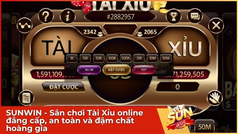 SUNWIN - Sân chơi Tài Xỉu online đẳng cấp, an toàn và đậm chất hoàng gia