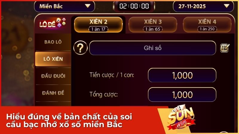 Hiểu đúng về bản chất của soi cầu bạc nhớ xổ số miền Bắc