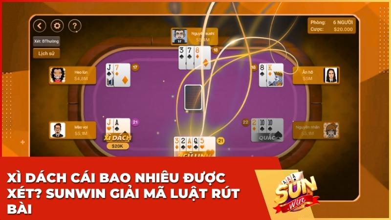 Xì Dách Cái Bao Nhiêu Được Xét? Mẹo Bắt Bài Dealer Để Thắng Lớn