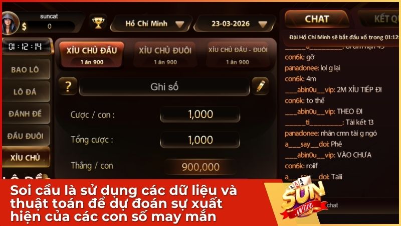 Nghệ thuật soi cầu lô đề giúp cược thủ Sunwin chốt số bách phát bách trúng