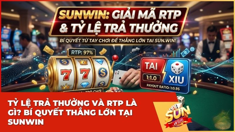 Tỷ lệ trả thưởng và RTP là gì? “Chìa khóa” tối ưu lợi nhuận tại Sunwin