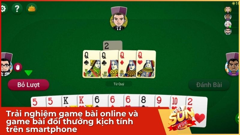 Sự chuyển mình mạnh mẽ của bộ bài Tây: Từ những ván bài truyền thống đến trải nghiệm game bài đổi thưởng đỉnh cao trên smartphone thông qua link vào Sunwin chính thức